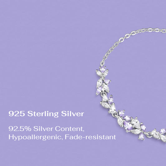 Lavender Bloom Bracelet