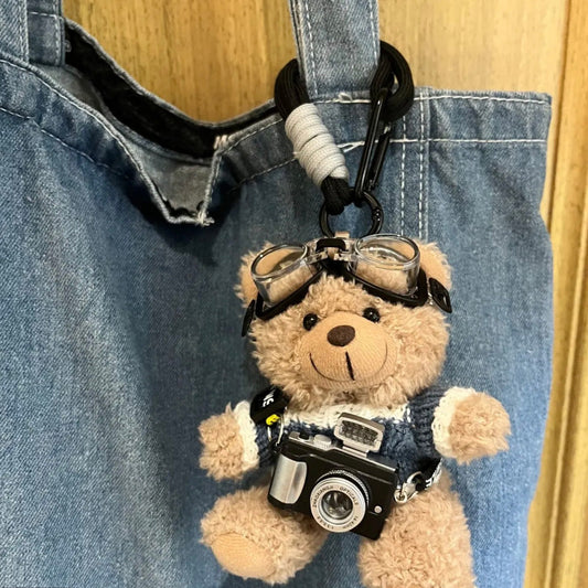 Pilot Teddy Bag Charm