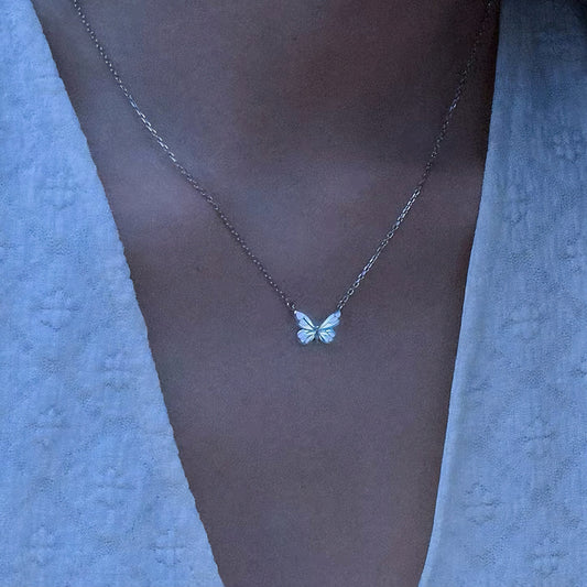 Glow Butterfly Necklace