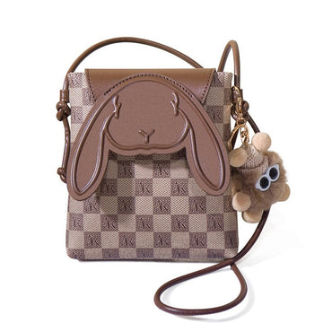 Bunny Charm Mini Crossbody Bag