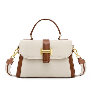 Two-Tone Clasp Bag